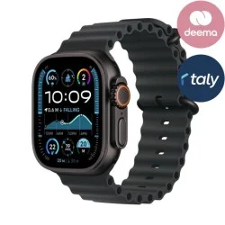Apple Watch Ultra 3 Gps + Cellular 49Mm Black Titanium Case With Black Ocean Band